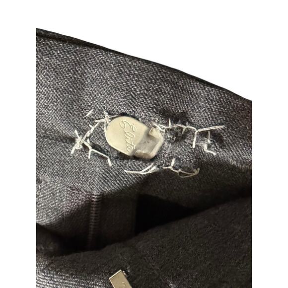 VTG Givenchy Monsieur Men's 36R Pleated Gray Dress Pants Career Work READ NOTE - Picture 5 of 7